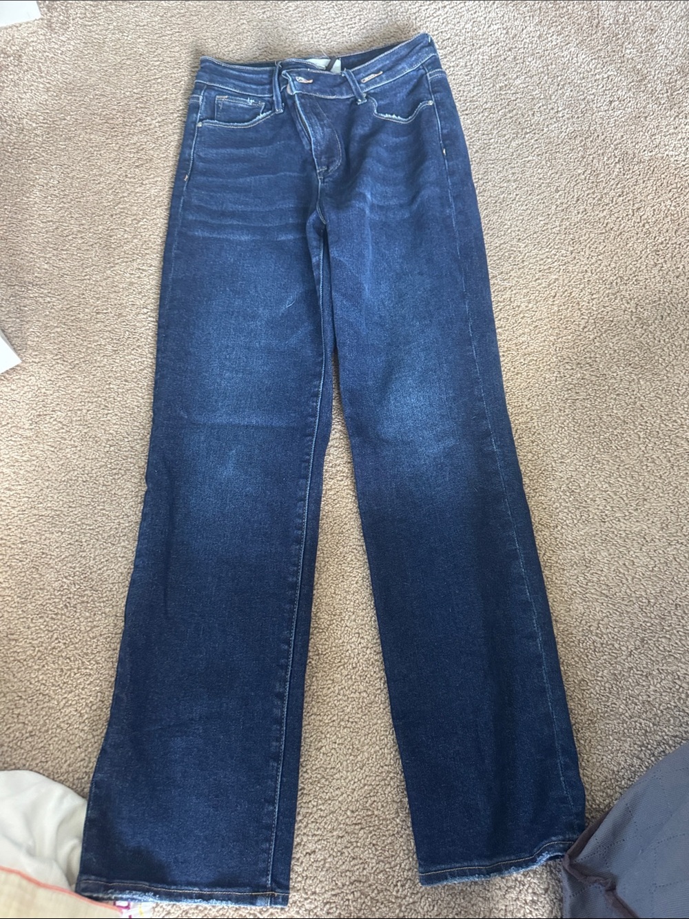 Women's Dark Blue Flare Jeans